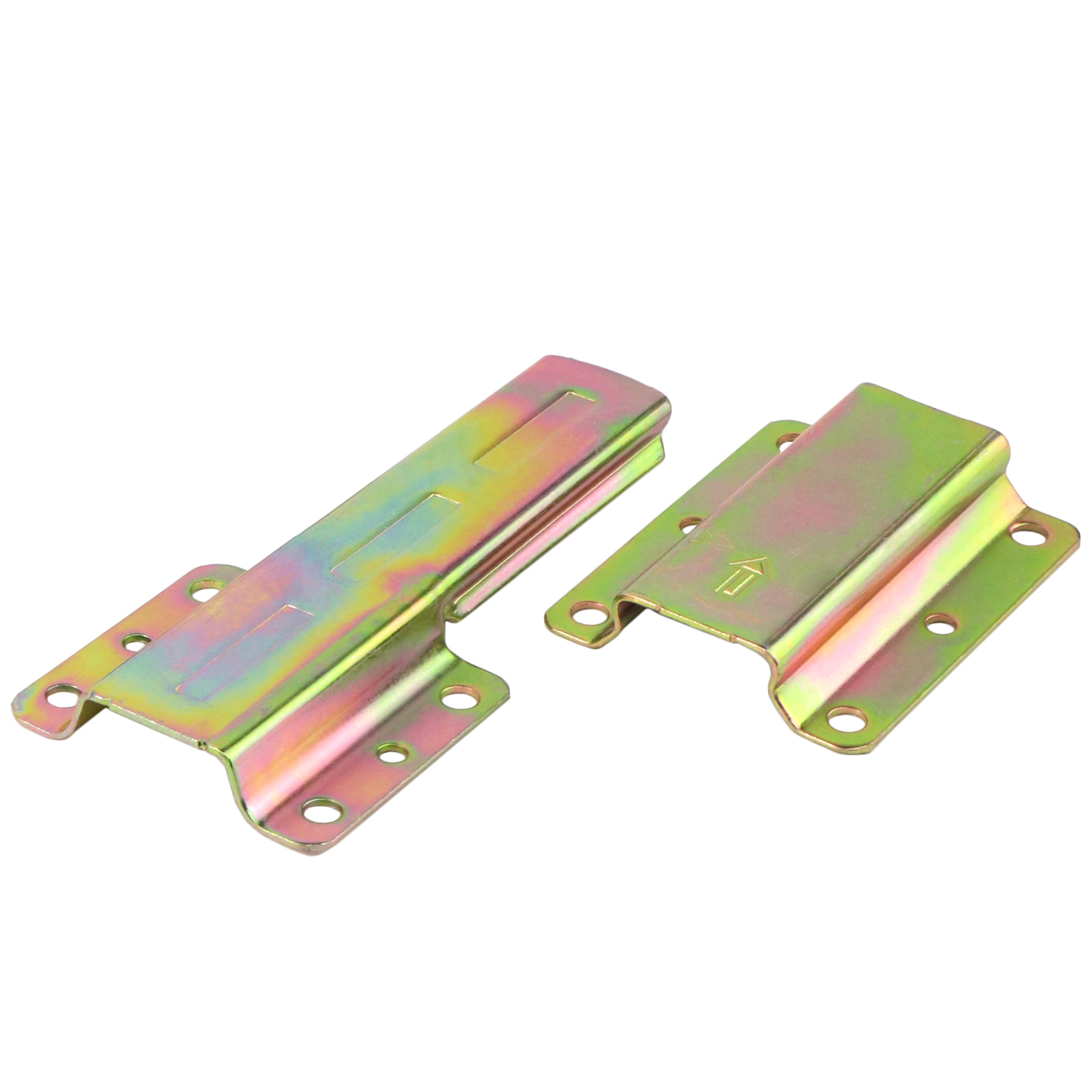 Sliding connectors locking modular sectional sofas firmly together