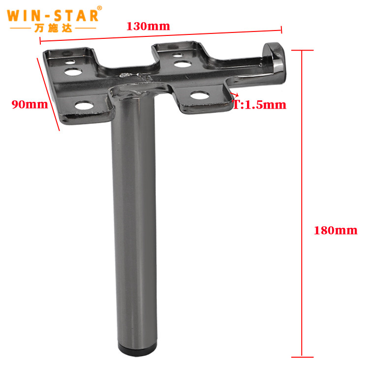 ZD-N379 (14) OEM ODM flexible customization metal sofa legs