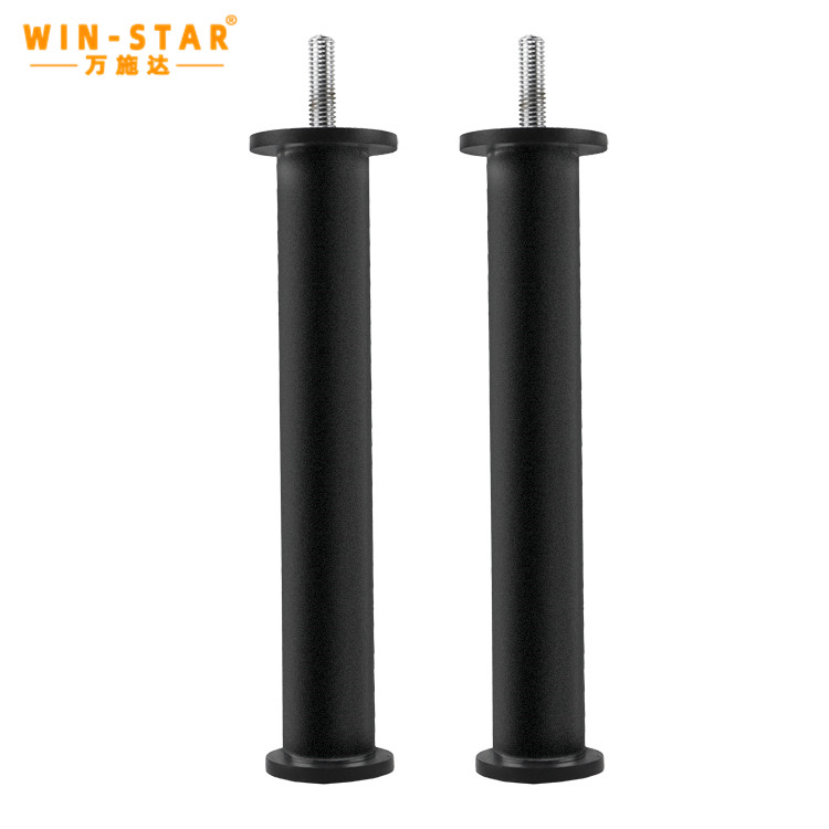 Standardized top mounting plates for rapid assembly of commercial furniture