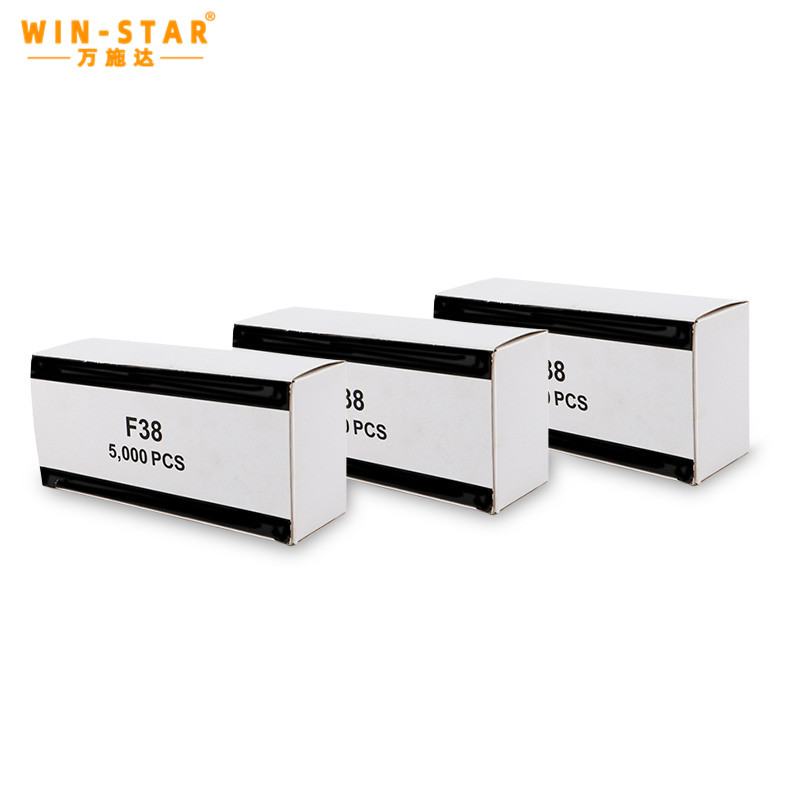 Standardized compact packaging 20boxes/ctn for efficient brad nail storage