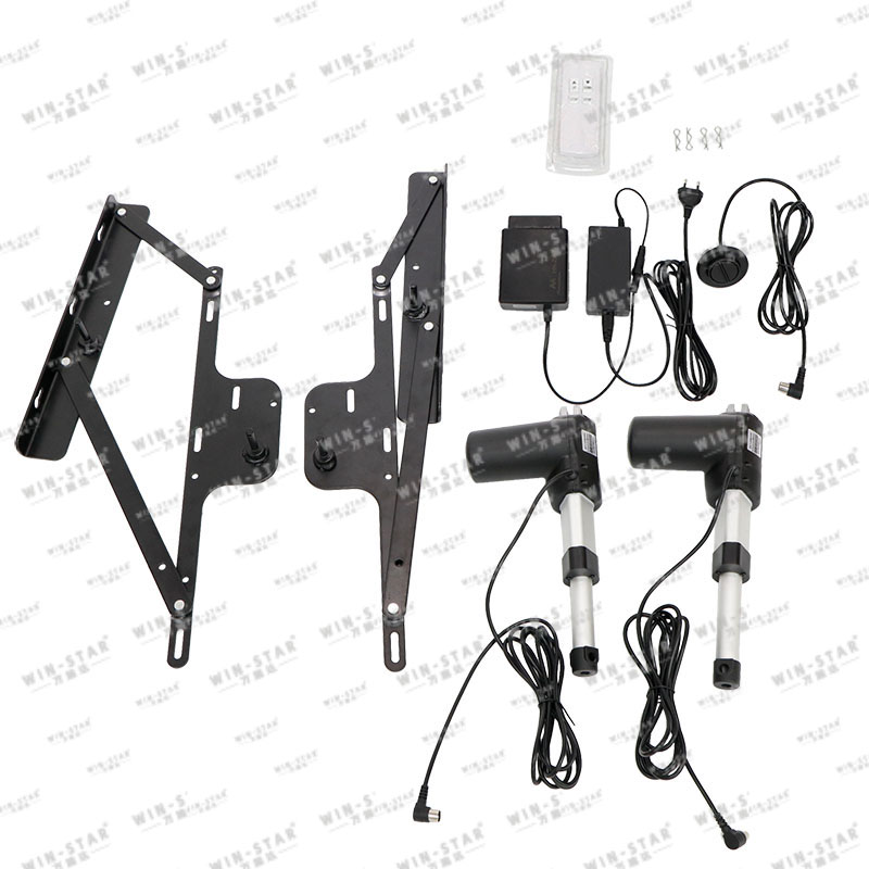 Commercial grade hydraulic lift mechanism applied in hotel and custom home furniture