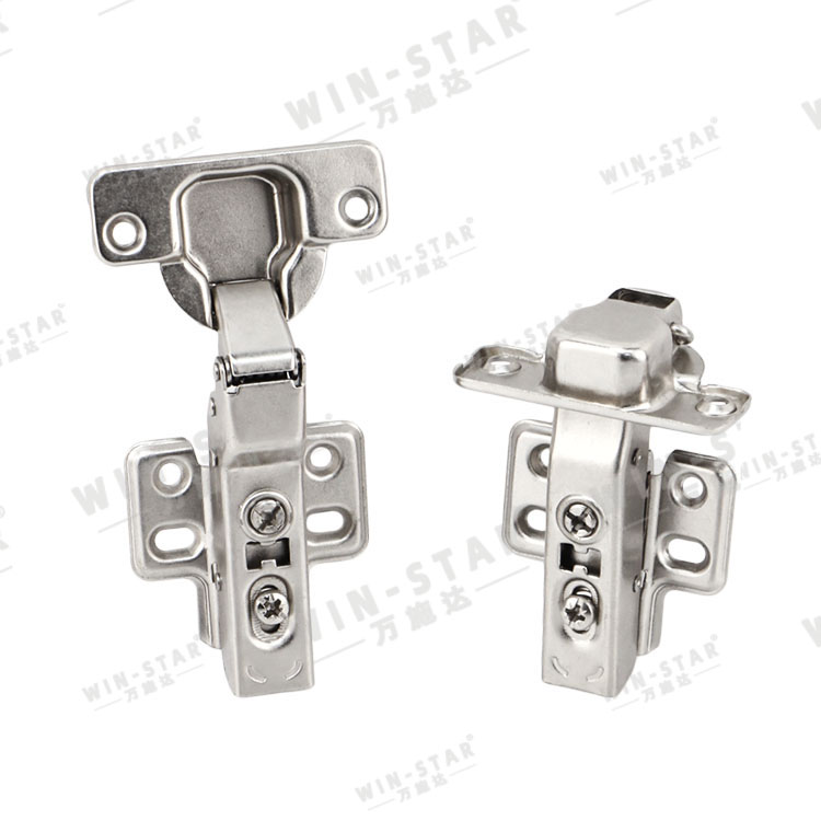 DKE3 Cabinet hinge (9) Built-in damping device for silent closing