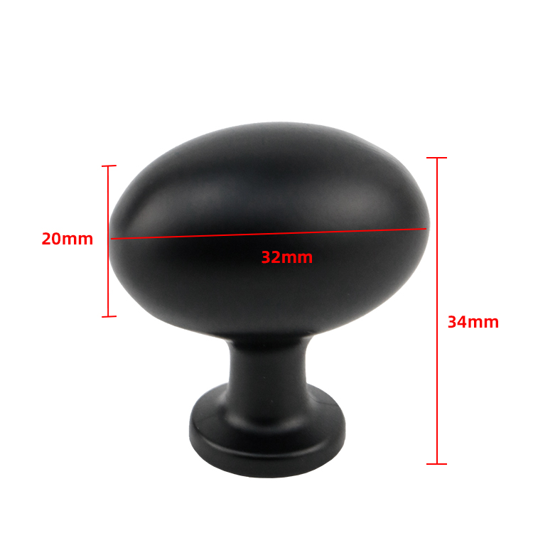 Matte Black Adjustable Length Handle for Office Desks Matte black adjustable length handle installed on modern office desk drawers
