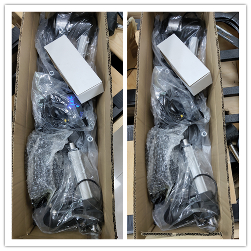 Detailed view of the Winstar metal storage spring hinge joints and hardware