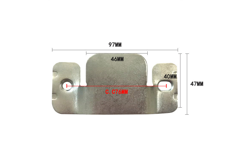 Furniture Connector Zinc plated iron furniture connecting fastener for sofa and headboard assembly