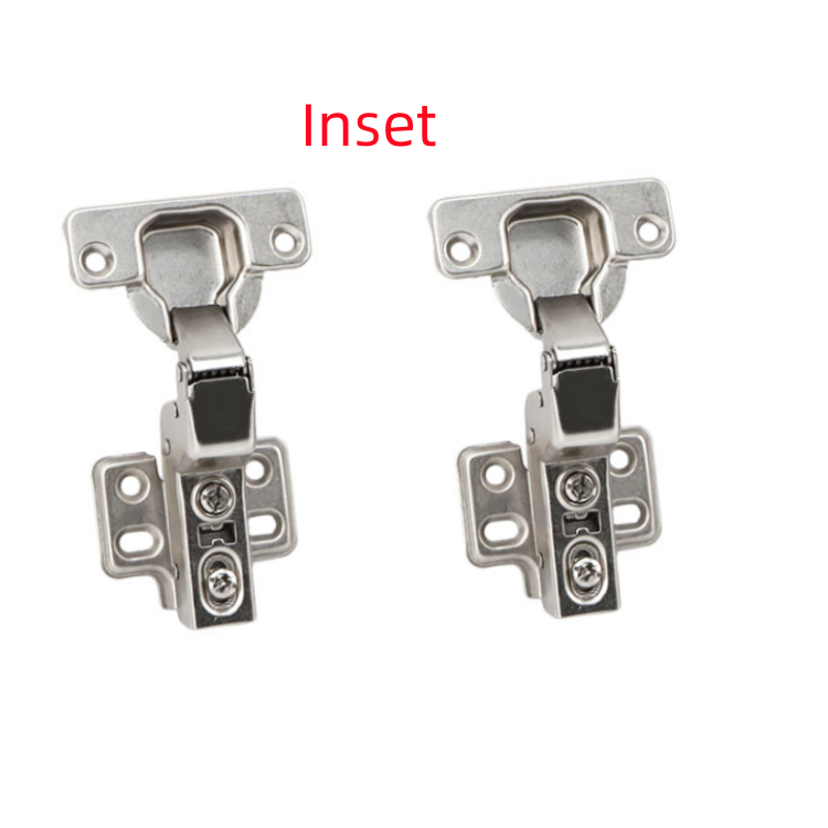 Inset Type Hinge Inset type 35mm cup buffering hinge for flush cabinet doors