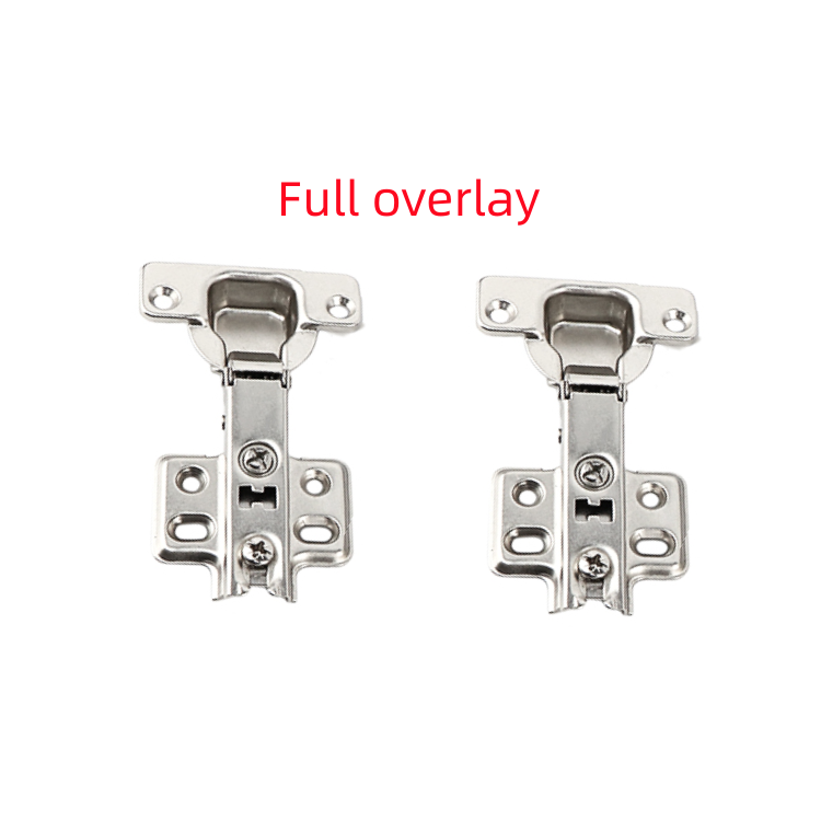 DKC3 full overlay Full overlay cabinet door hinge configuration