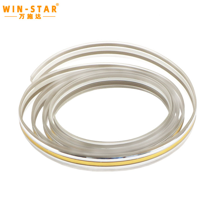 Waterproof PVC edging Waterproof and moisture-proof PVC edging strip for interior design