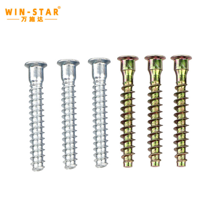 Wood tooth design and sharp tip of self tapping euro screw