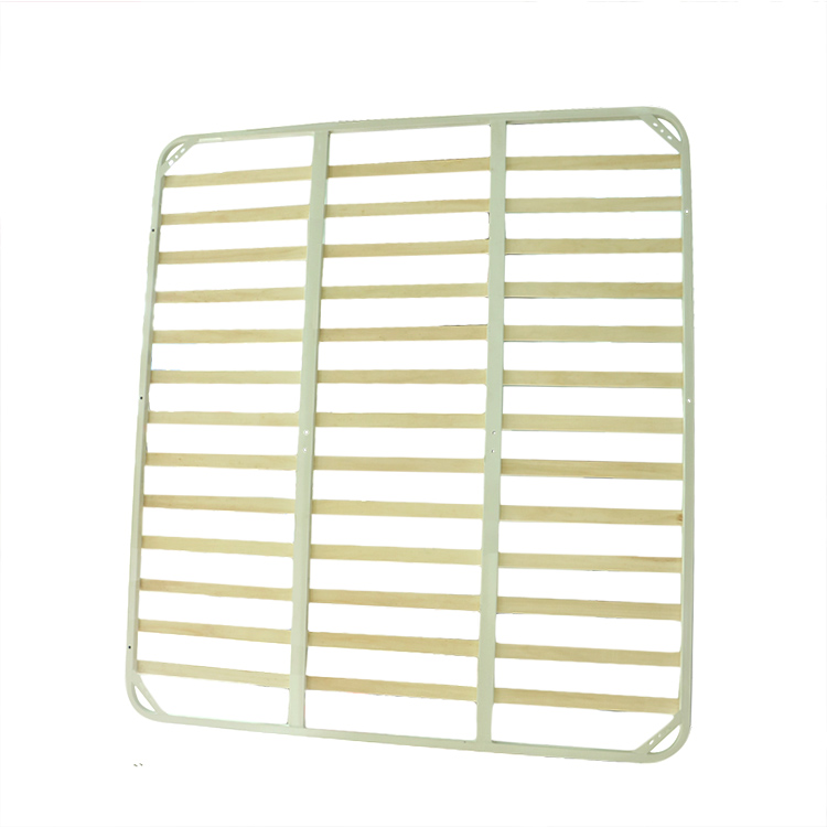 Automated manufacturing facility producing customized soft bed frames