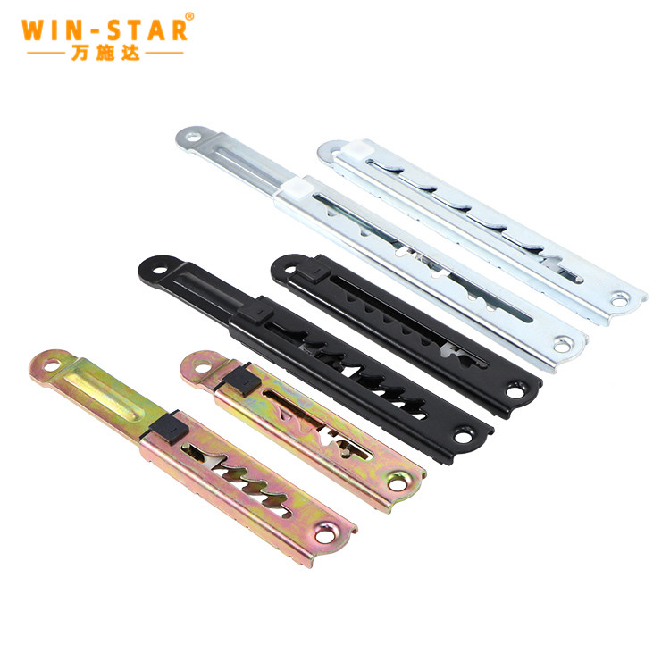 ZD-I009-A (6) Chrome plated adjustable furniture chair accessory metal sofa bed hinges