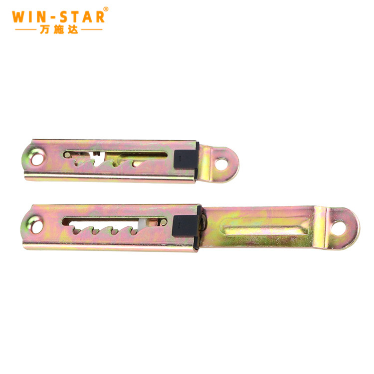 ZD-I009-A (12) Color zinc finished heavy duty metal hinges for convertible sofa beds