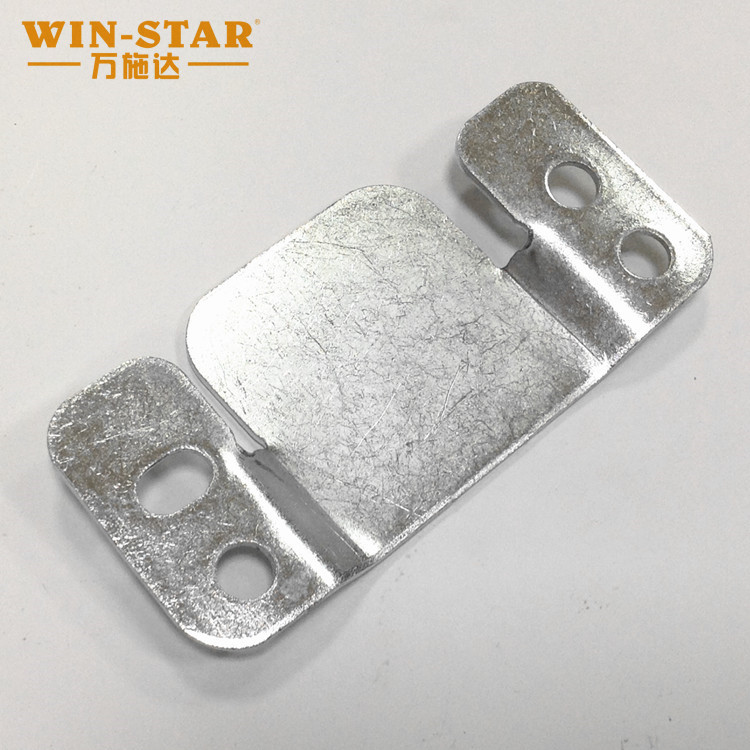 Ultra-thin hidden interlocking buckle design for flush modular sofa alignment