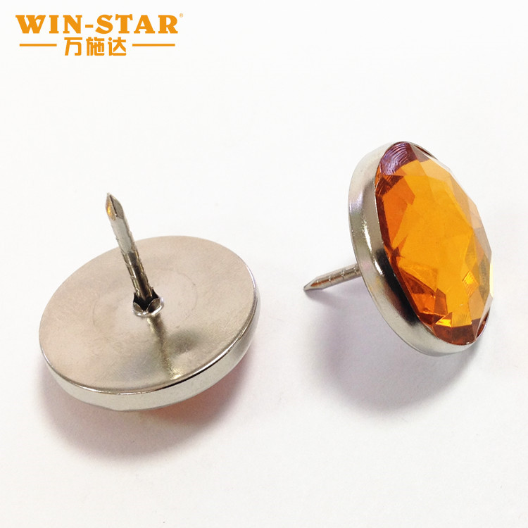 Smooth polished edges of eco-friendly acrylic decorative button