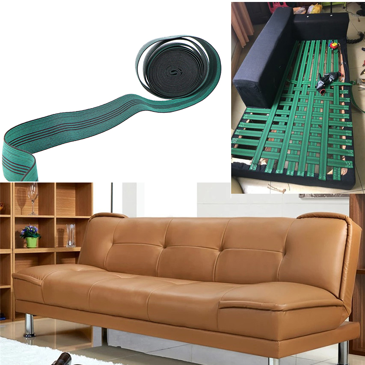 Wear-resistant Polyethylene PE sofa webbing roll ready for factory assembly
