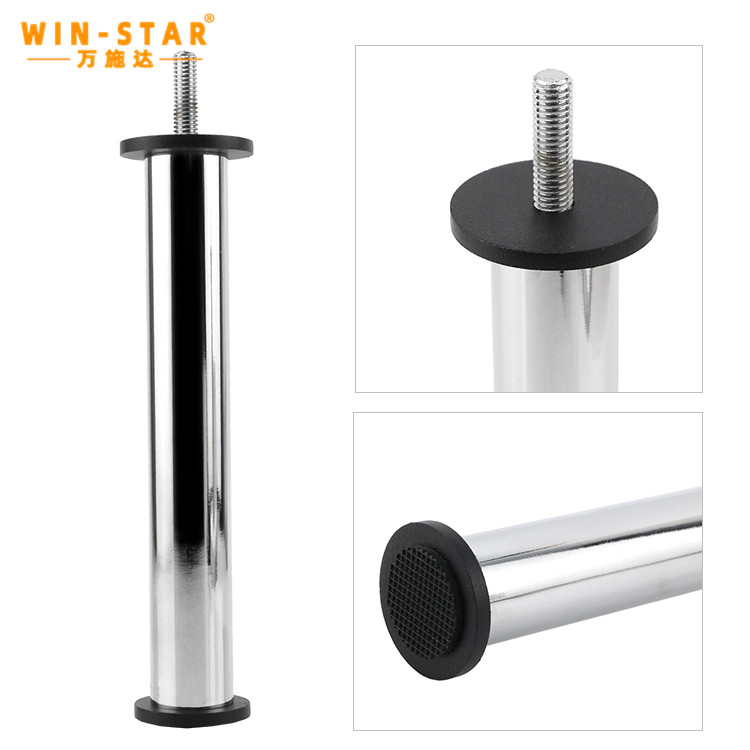 1.6mm Thickened Metal Tube Sofa Legs showing superior load-bearing construction