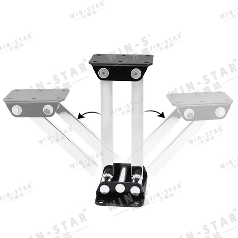 ВинСтар 282мм Метал Сребрни намештај Шарке за софе