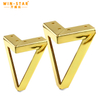 Factory Direct Golden Sofa Leg Iron Furniture Cabinet Table Leg Fancy Furniture Legs