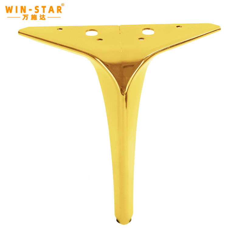 Metal Gold Iron Gold Gun Black Furniture Cabinet Table Sofa Leg Feet