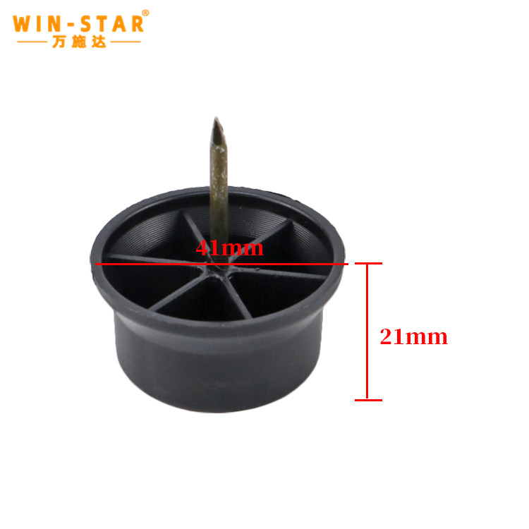 Plastic sofa legs sold directly by the factory