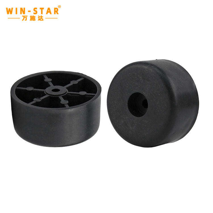 Reliable Reputation Wholesale 3CM Plastic Pulley Stroller Plastic Leg 
