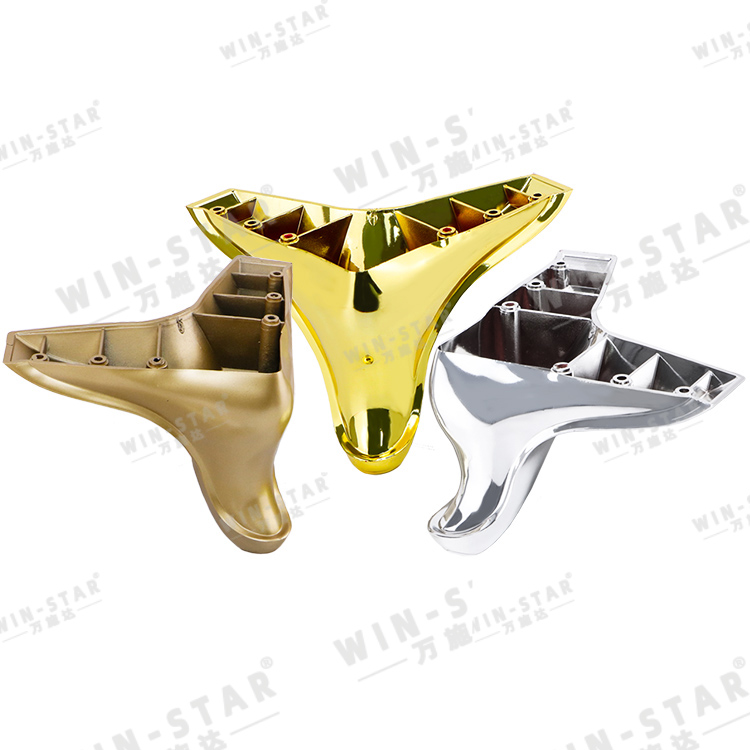 Newest Design Furniture Legs China Supplier Luxury Plastic Sofa Legs Table Cabinet Leg