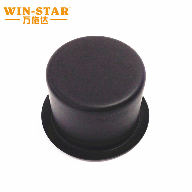 WINSTAR 102*80*65mm Wholesale Aluminum Black Cup Holder for Table Cinema Chair Cup Holder
