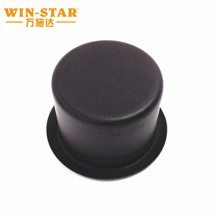 WINSTAR 102*80*65mm Wholesale Aluminum Black Cup Holder for Table Cinema Chair Cup Holder