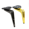 OEM Industrial Hardware Metal Gold Furniture Feet Cone Chair Sofa Table Legs for Chair