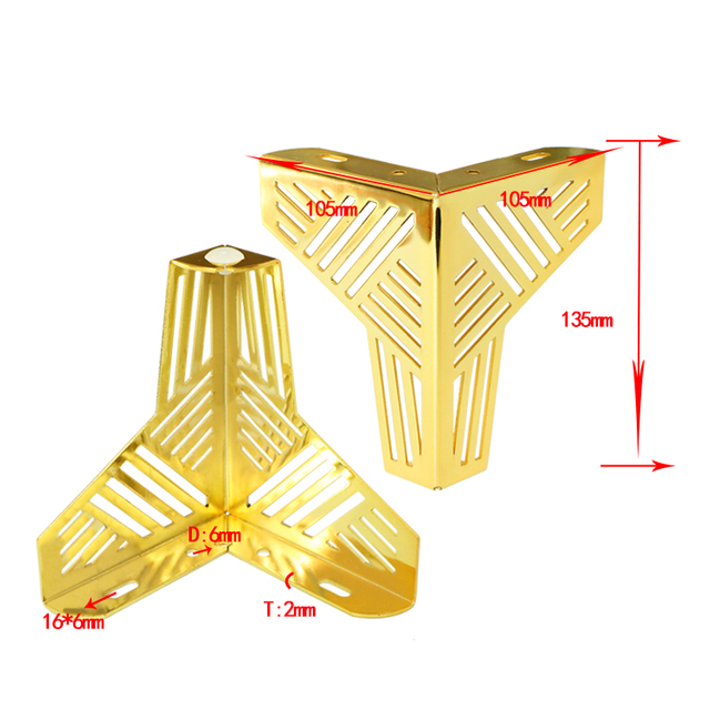 New Arrival Furniture Hardware Accessories Legs Metal Customized Table Sofa Legs