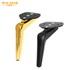 Hot Sell High Quality Luxury Gold Black Chrome Color Furniture Iron Sofa Leg