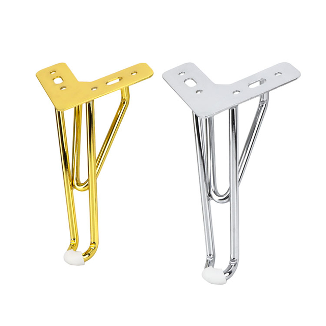 150MM Modern Design Furniture Living Room Iron Legs Gold Sofa Bed Legs 