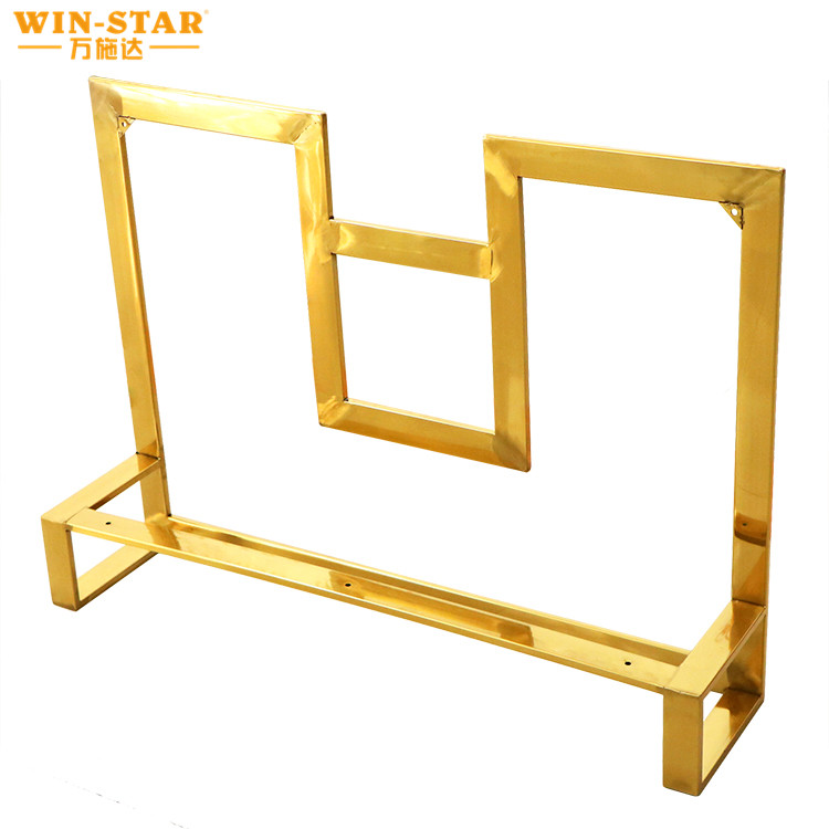 Gold Furniture Chair Frame Stainless Steel Sofa Frame for Decoration