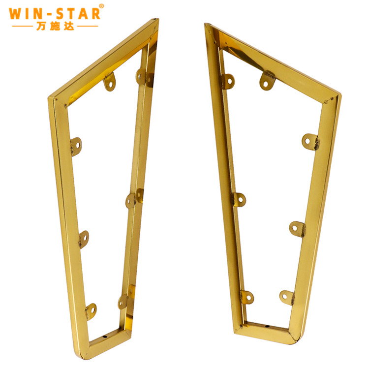 Decorative Furniture Sofa Stainless Steel Frames Chair Hardware Base Frames 