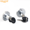 Zinc alloy 109 lock cabinet lock drawer lock Glass cabinet showcase lock with Master Keys