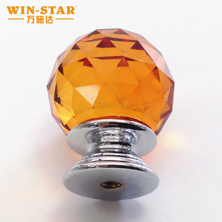 Wholesale Prices Crystal Handles Glass Handle Diamond Knobs 
