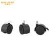 Lock Design Furniture Caster Wheels Nylon/pp Wheels Castors 
