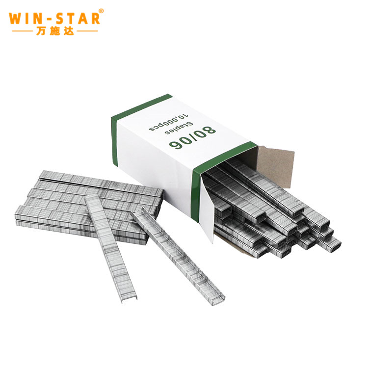 8006 Uinty 80 Series Sofa Staple Air Gun Wire Nails From China