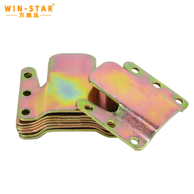 Factory Direct Color Zinc Sofa Insert Iron Furniture Connector Fitting for Dining Bedroom