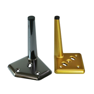 High Quality Sofa Accessory Metal Black Furniture Legs for Bed