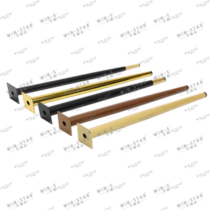 Wholesale Price Oblique Metal Stronger Furniture Dining Table Chair Legs for Base Frame