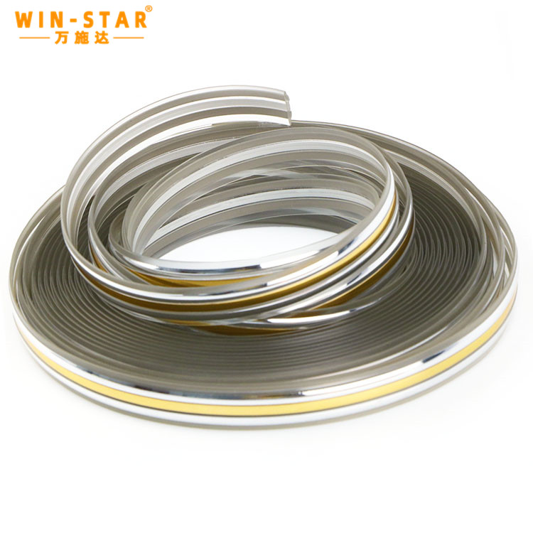 PVC Trim With Shining for Modern Home Decoration