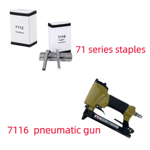 Long Service Life Pneumatic Nail Gun 71 Series Stapler