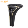Plastic Shiny High Quality Furniture Accessory Special Shape Sofa Legs