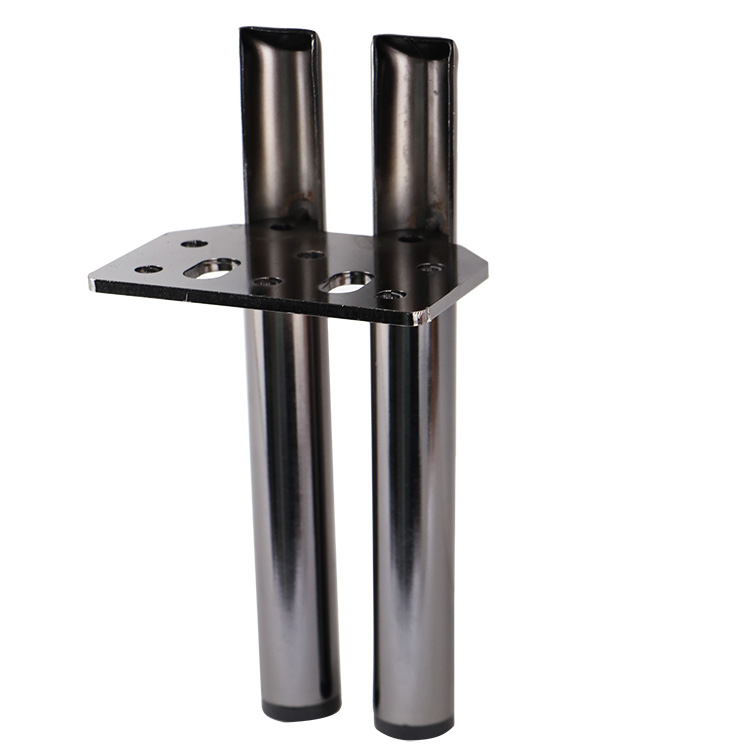 Wholesale Fashion style furniture accessory triangle Iron cast Table feet cabinet bed sofa legs for furniture legs