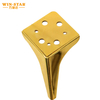 ZD-N150 durable quality furniture parts 150mm straight metal sofa legs for table