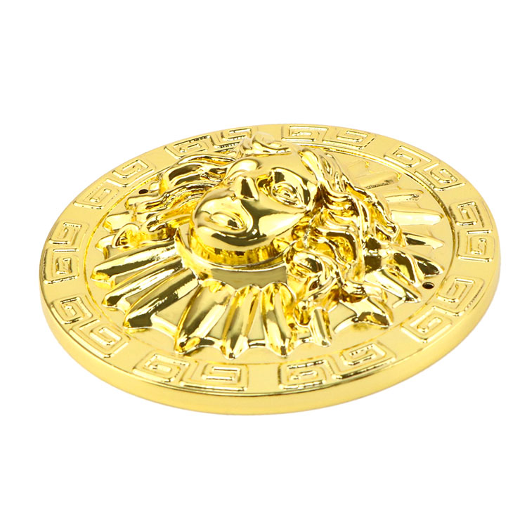 Wholesale Furniture Embellishment Buttons: Shiny Gold/Black Hardware for Global Buyers