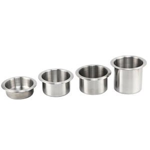 Winstar 88mm Stainless Steel Furniture Silver Desk Sofa Cup Holder Series