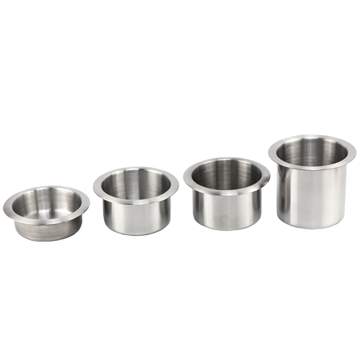 Winstar 88mm Stainless Steel Furniture Silver Desk Sofa Cup Holder Series