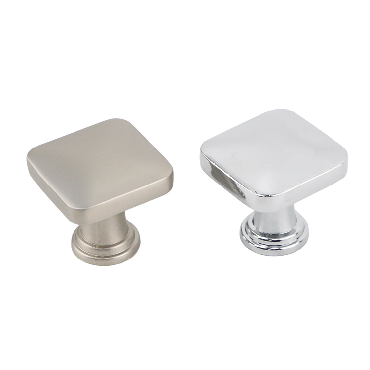 Square Furniture Handle Metal Knob of Drawer Wardrobe Handle Iron Knob T Bar Handle Door Knob